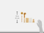 Tieralia Bamboo Dish Brush Gift Set – 5-Piece Kitchen Cleaning Set - Image 9