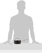 Cuisinart 1-Quart Saucepan, Chef's Classic Nonstick Hard Anodized Saucepan - Image 2