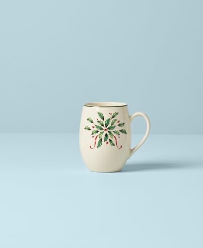 Lenox Holiday Christmas Stoneware Mug, 12oz - Image 2