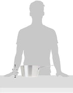 Winco Heavy-Duty Aluminum Tapered Sauce Pan, 4.25 Quart - Image 3
