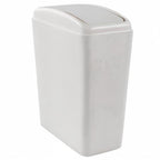 3.5 Gallons/14 Liter Small Trash Can, Plastic Swing Lid Garbage Bin，9.8" x 6.6" - Image 8