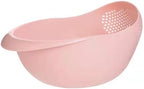 Rice Sieve Plastic Colander Kitchen Drain Basket by Jawyem