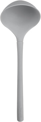 Tovolo Flex Core Silicone Ladle BPA Free Oyster Gray Deep Silicone Soup Ladle by Tovolo
