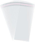 4x9 In Cookie Bags Clear Self Sealing Cellophane Treat Bags 200Pcs by Morepack