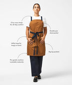 hedley & bennett Crossback Apron - Image 5