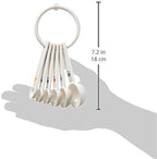 Fox Run 6-Piece Plastic Measuring Spoon Set White, 1.6 x 9 x 3 inches - Image 9