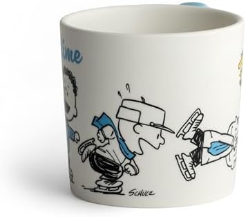 DaySpring - Peanuts - Christmastime is Here Ceramic Mug, 14oz, Blue - Image 2