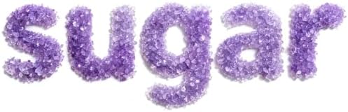 Edible Purple Sanding Sugar Sprinkles 142g/ 5.01oz Sugar Crystals for Cake Decorating Candy Baking Decorations Ice Cream Toppings and Cookie Decorating for Valentines Halloween Christmas - Image 6
