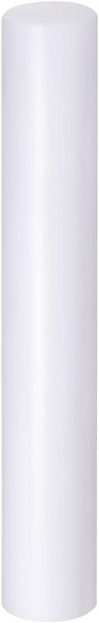 HARFINGTON Acrylic Clay Roller 6 Inch x 1 Inch Solid Non-Stick Plastic Round by HARFINGTON