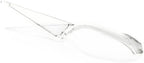 PARTY BARGAINS Clear Plastic Cake Cutter, 10 Inch Classic Disposable Cake Server - Image 2