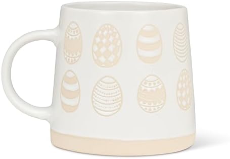 Abbott Collection Wide Base Mug with Patterned Eggs - Image 2