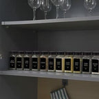 Churboro 66 Spice Jars with 547 Labels- Glass Spice Jars with Black Metal Caps - Image 6