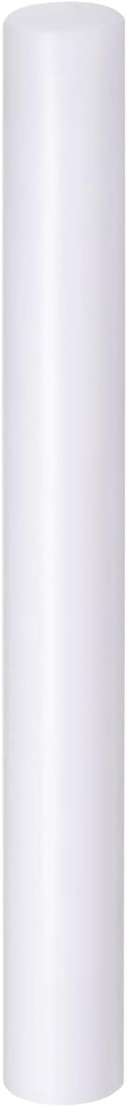 HARFINGTON Acrylic Clay Roller 9 Inch x 1 Inch Solid Non-Stick Plastic Round by HARFINGTON