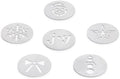 OXO Good Grips Cookie Press Holiday Disk Set, 6-Pieces by Unknown