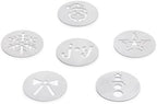 OXO Good Grips Cookie Press Holiday Disk Set, 6-Pieces by Unknown