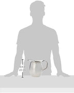 Winco WPB-2 Deluxe Bell Pitcher, Stainless Steel - Image 2