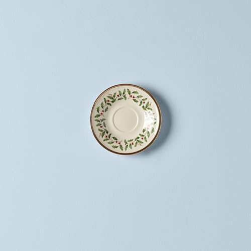Lenox 146504040 Holiday Tea Saucer, Christmas Theme - Image 4