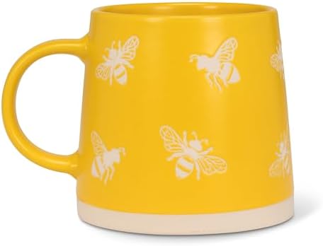 Abbott Collection Wide Base Mug with Bees - Image 4