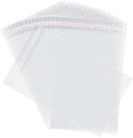 8x12 In Self Sealing Cellophane Bags, 200Pcs Clear Cellophane Bags by Morepack