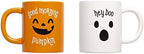 Pearhead Halloween Coffee Mug Set of 2 by Pearhead