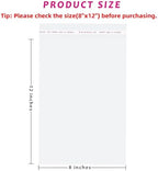8x12 In Self Sealing Cellophane Bags, 200Pcs Clear Cellophane Bags - Image 2