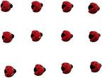 EPHVODI Ladybugs Cakes Decorations Edible Ladybug Shaped Hard Sugar Icing Decorations Cupcake Toppers for Baking Cookie Ice Cream Candy Decoration - Image 3