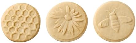 Nordic Ware Honeybee Cookie Stamps (Set of 3), Sturdy Cast Aluminium Cookie Stamp Set, Cookie Press Set Made in the USA, Sturdy and Durable Biscuit Maker Press Set - Image 4
