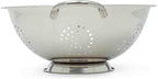 Metal Colander with Stainless Steel Finish by Home Basics, 7 QT | Large - Image 3