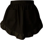 CRB Fashion Waist Apron Kitchen Cooking Restaurant Cotton Bistro Half Aprons by CBTRFashion