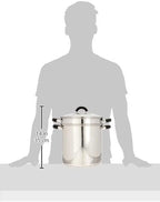 ExcelSteel 12 Qt Multifunction Stainless Steel Pasta Cooker - Image 5