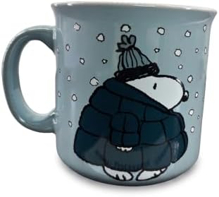 Silver Buffalo Peanuts Snoopy Pearlescent Ceramic Camper Mug, 20oz - Image 5