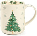 18 oz Large Ceramic Coffee Mug, Porcelain Tea Cup with Big Handle by LINVIA