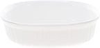 CorningWare FS2 2.5qt Oval French White Casserole Dish by CorningWare