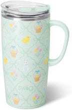 Swig Life 22oz Insulated Travel Mug with Handle & Lid, Hoppy Easter by SwigLife