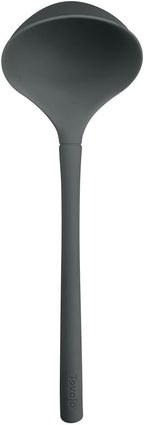 Tovolo Flex Core Silicone Ladle BPA Free Charcoal Gray Deep Silicone Soup Ladle by Tovolo
