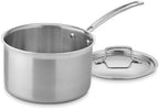 Cuisinart 4-Quart Skillet, Stainless Steel Cookware Multiclad Pro Triple Ply - Image 3