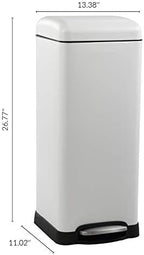 happimess HPM1007A Betty Retro 8-Gallon Step-Open Trash Can - Image 4
