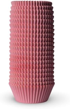 200 Paper Cupcake Liners, Muffin Liners or Baking Cups for Desserts, Muffins, Cupcakes and More Treats; Grease Proof, No Smell, Food Grade, Nut Serving Containers (Pink) - Image 7