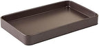 mDesign Modern Decorative Metal Guest Hand Towel Tray Holder Organizer by mDesign