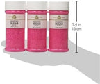 India Tree Pink Sparkling Sugar, Coarse Decorating Sugar, 7.5 oz Jar - Image 4