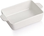 Sweejar Ceramic Baking Dish, Rectangular Small Baking Pan by Sweejarco1949