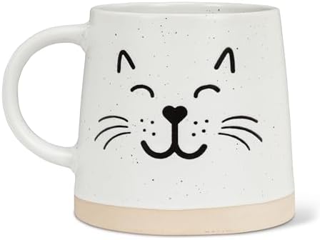 Abbott Collection Wide Base Mug with Cat Face - Image 2
