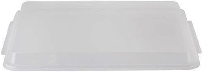 TrueCraftware- 1/4 Size Polypropylene Sheet Pan Cover Clear Color Set of 2- - Image 4