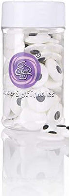 Halloween Big Candy Edible Eyeballs Eyes Sprinkle Cake Cupcake Toppers Dessert Cookie Decorations Party Supplies 3.4oz - Image 4