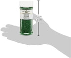 India Tree Green Sparkling Sugar, Coarse Decorating Sugar, 7.5 oz Jar - Image 4