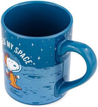 Silver Buffalo Peanuts Snoopy I Need My Space, Ceramic Mug, 14oz - Image 5