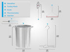 30 Qt Aluminium Stock Pot Kit – Turkey Fryer Pot - Image 3