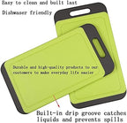 Mini Kitchen Cutting Board Mats, BPA Free, Dishwasher Safe, Juice Grooves - Image 3