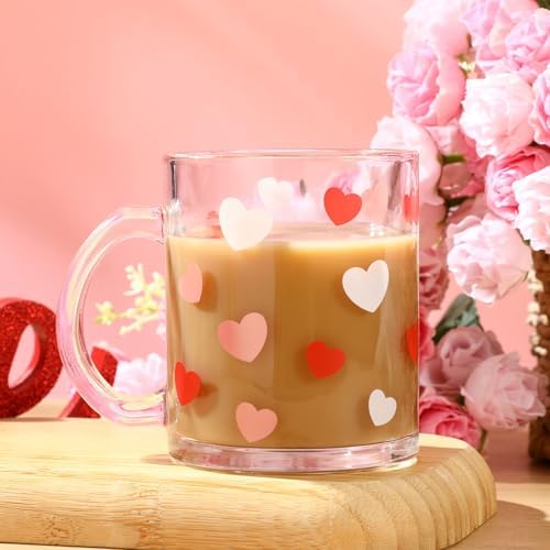 Maxcheck 6 Pack 12 oz Valentines Day Coffee Mugs with Handle - Image 6