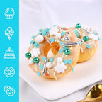 Snowflake Sprinkles for Cake Decorating 4.23 ounce Frozen in Sugar Pearls Sprinkles for Cupcakes Topper Cookie Metallic Sprinkles Mix Jimmies Confetti Cake Decorations for Kid's Birthday Christmas Party - Image 6